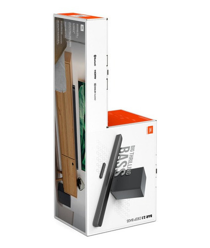 Imagen 5 de 10 de Barra De Sonido Jbl Harman Con Bajo Inalámbrico Y Bluetooth