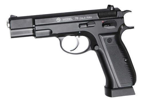 Pistola Asg Co2 Cz 75b Gbb Fm 4.5mm Airsoft 