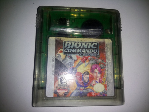 Bionic Commando Elite Forces / Nintendo Game Boy Color