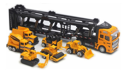 Coche De Transporte Toy Cars Play Set Toy Truck Carrier Raci