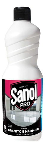 Limpa Granito E Marmore Sanol Pro Sanol Pro 1lt