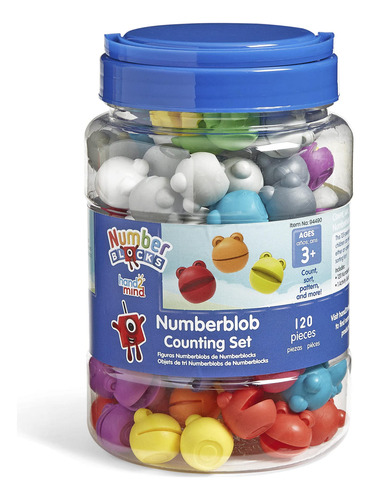 Conjunto De Contagem Hand2mind Numberblocks Numberblob Kids