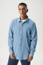 Comprar Camisa De Jean Denim Manga Larga Hombre Ras Dublin - Bolivia