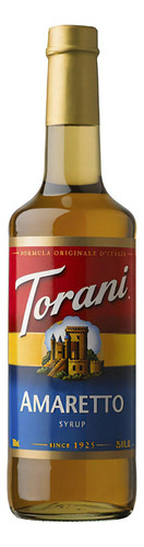 Jarabe Torani Clásico Sabor Amareto 750 Ml