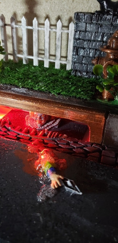 Maqueta Para Figura De It Pennywise Escala Neca