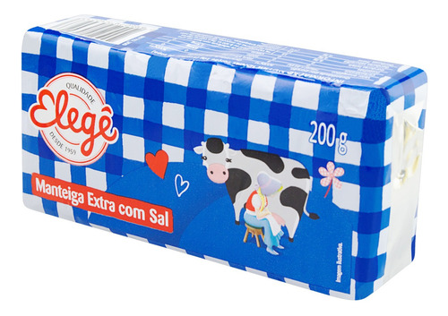 Manteiga Extra com Sal Elegê 200g