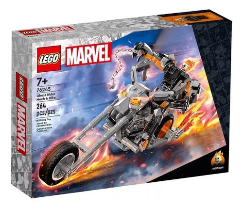 Lego 76245 Marvel Meca Y Moto Del Motorista Fantasma 
