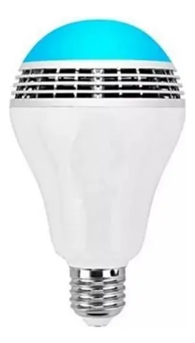 comprar Foco Led Rgb Parlante Bluetooth Android Ios Bombilla E27