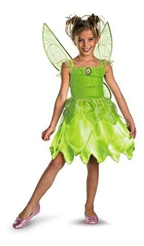 Disfraz Talla Medium (7|8) Para Niña De Tinker Bell Hadas