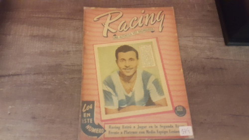 Revista Racing N° 174 Año 1946 Racing Platense