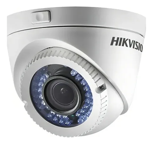 Camera De Seguranca Residencial Dome Hikvision Ds 2ce56c0t Vfir3f 720p 40 1mp 28mm