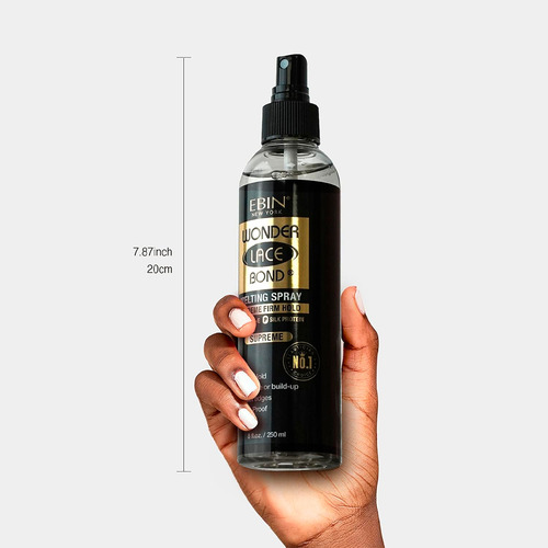 Melting Spray Peruca Renda Ebin Lace Bond 250ml Supreme