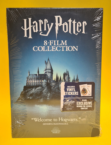 Box Dvd / Harry Potter / 8 Film Collection / Colec Completa