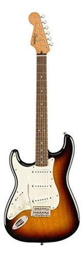 Guitarra elétrica para  canhoto Squier by Fender Classic Vibe Stratocaster '60s de  nato 3-color sunburst brilhante com diapasão de pau-rosa