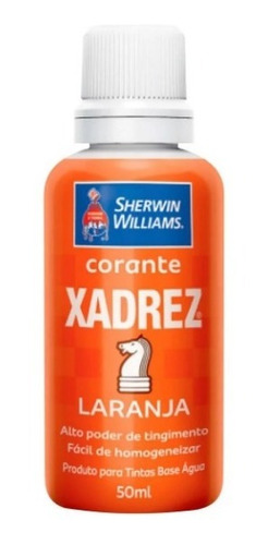 Corante Pigmento 50ml Bisnaga Xadrez Laranja 