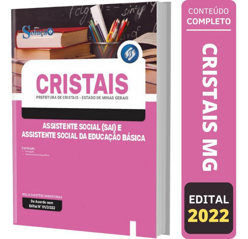 Apostila Cristais Mg Assistente Social Sai Educação Básica