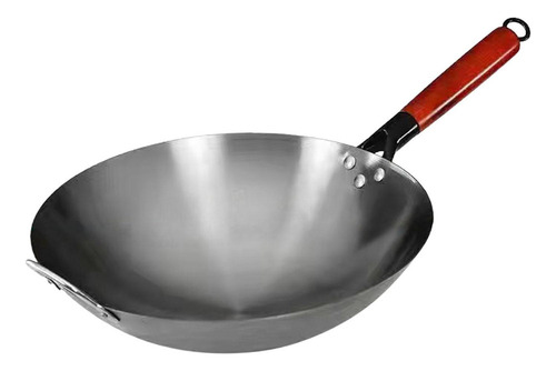Sartén Wok Sartén Salteado Utensilios De 40 Centímetros