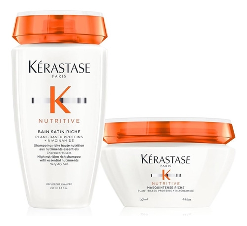 Kérastase Bain Satin Riche + Masquintense Riche