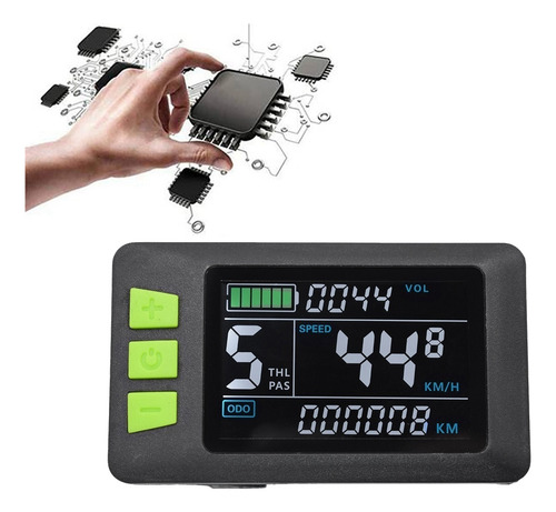 Medidor De Tablero De Instrumentos Con Pantalla Lcd I8p3c, P