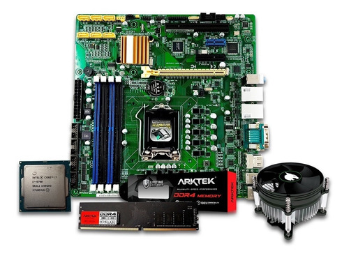 Imagen 1 de 6 de Combo Intel I7 6700 Tarjeta Q170a 8gb Ram Arktek Fan Lynx