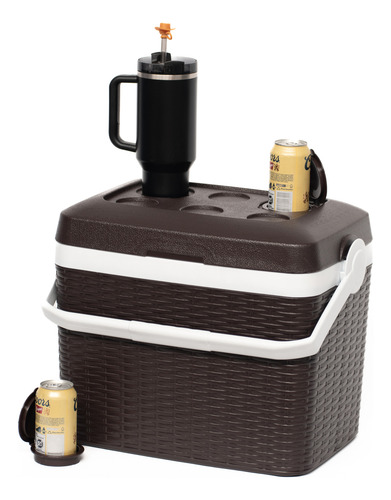 Cooler Nevera Ratan 30 Lt Cava Portatil Para Camping