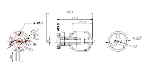 Para Edf 50mm Duct Fan 4900kv 11 Hélice Para Rc Peças