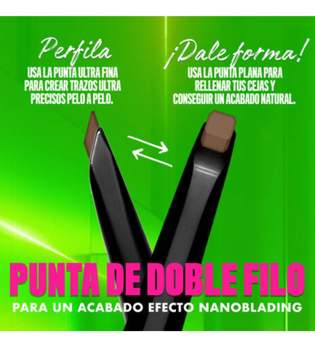 Lápiz Cejas Blade & Shade Auburn Nyx Professional Makeup