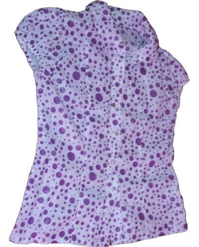 Camisa  Lunares  Violeta 