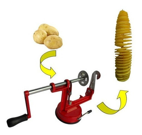 Maquina Papas Espiral Acero Inoxidable Espiropapa/ Chinatek