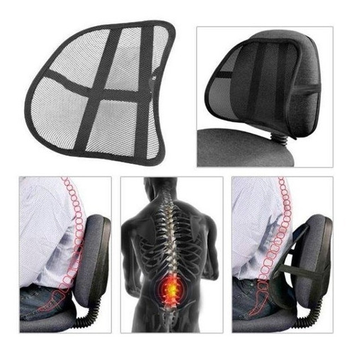 Respaldo Lumbar Ergonómico Asiento Silla Postura Auto Karvas