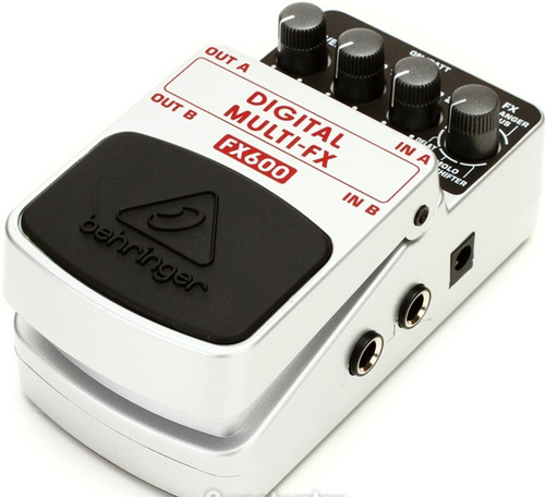 Pedal De Efeito Behringer Digital Multi-fx Fx600 Cinza Cinza