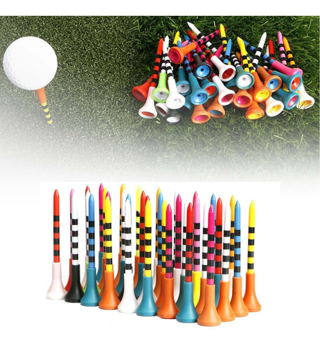 Soporte De Goma De Pvc Para Tees De Golf, 7 Cm X 1,7 Cm