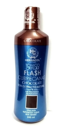 Herbacol Tonico Capilar Cubrecanas Choc - mL a $140