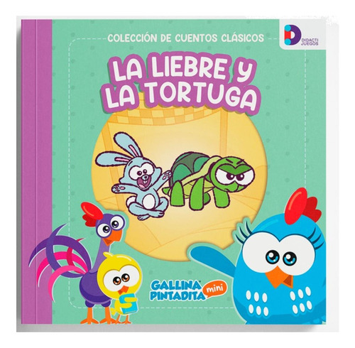 Cuentos Clasicos Gallina Pintadita: La Liebre Y Tortuga