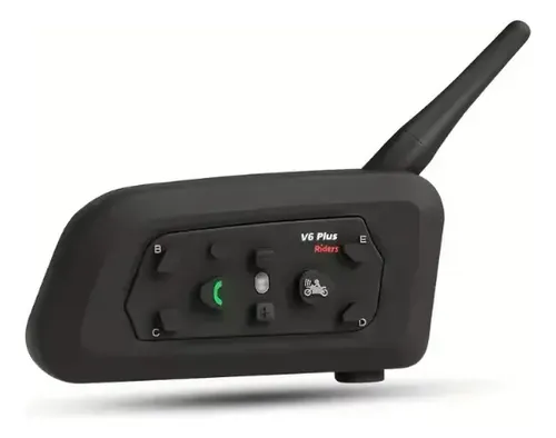 Moto Comunicador Capacete V6 Plus Bluetooth 5.0 1pcs
