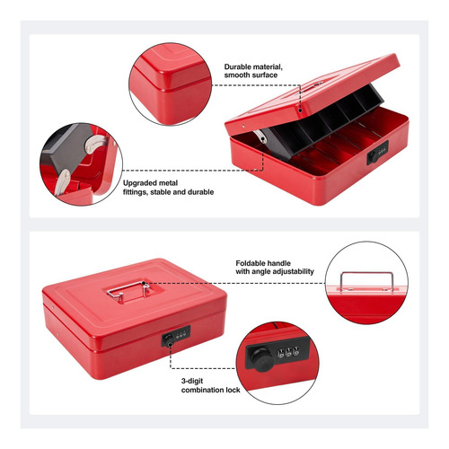 Caja De Bloqueo Grande De Sgorlds Con Bloqueo Combinado Y De