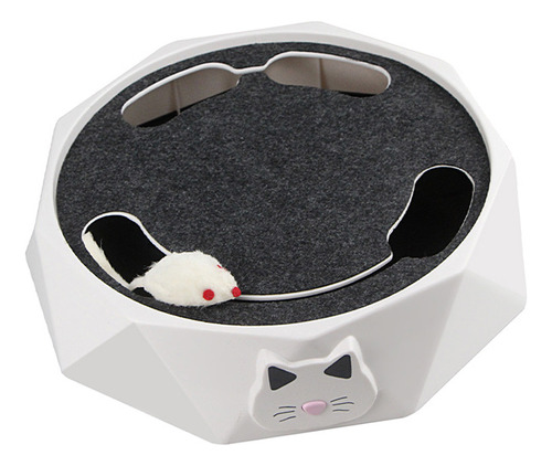 Tocadiscos Interactivo Para Rascar Gatos, Eléctrico, 2 Veloc