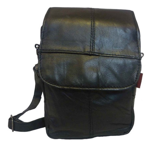 Morral Bandolera Con Tapa Cuero Penta 25650050 Maple Envio