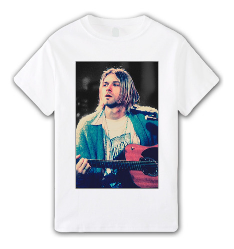 Remera Kurt Cobain - Rock Grunge Nirvana Aesthetic Unisex 