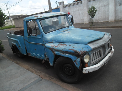 Ford F75 Pick Up Caçamba De Lata
