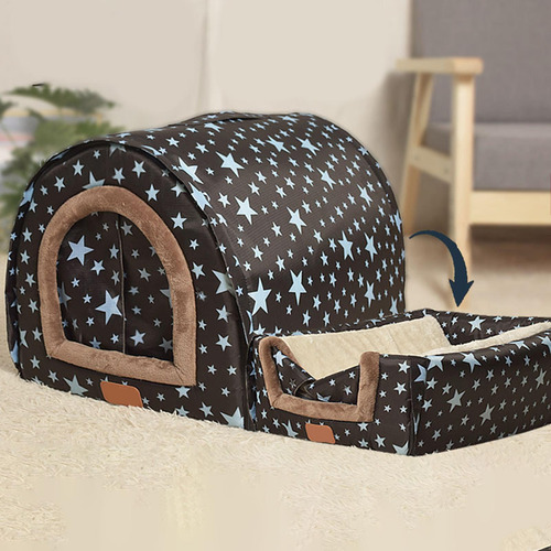 Casa Para Perros Interior Con Puerta Casa De Invierno Para M