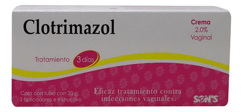 Clotrimazol Crema 2% Vaginal Caja C/tubo C/20 G/3 Aplics.   