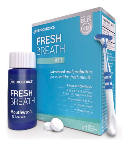 Blis Freshbreath Kit With Potent Blis K12, Targets The Sourc