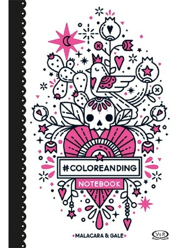 Coloreanding Notebook - Libro Para Pintar * Vyr