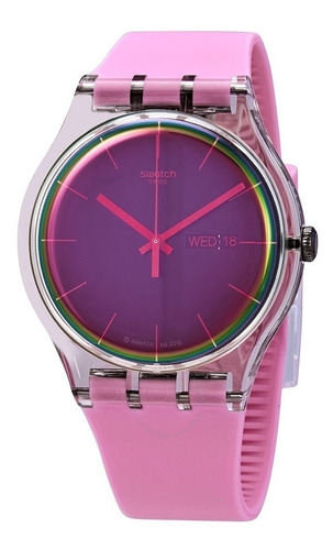 Nuevo Reloj Swatch Dama Polarose Suok710 + Envio Gratis