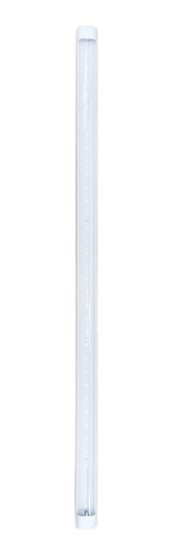 2 Tubo Led Integrado Regleta Lampara Transparente 9w 60cm