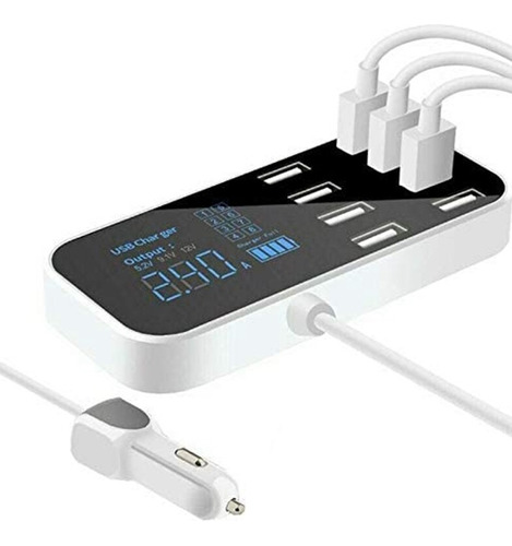 Phone Charger With Múltiple Lcd Usb Multiple