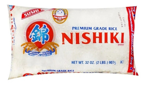 Arroz Para Sushi Nishiki X 2 Lb - Kg a $35900