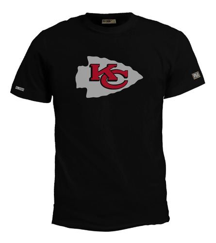 Camiseta Estampada Kansas City Chiefs Nfl Hombre Bto 