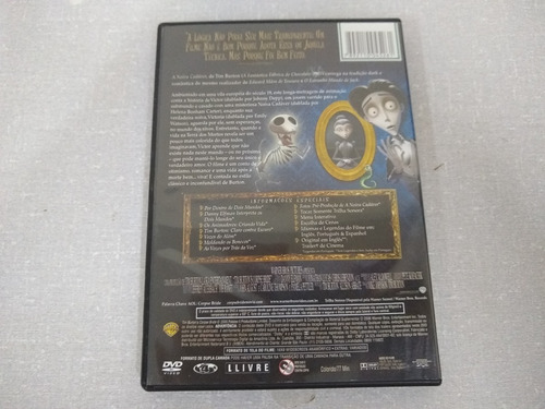 A Noiva Do Cadáver - Dvd - Original (Usado)